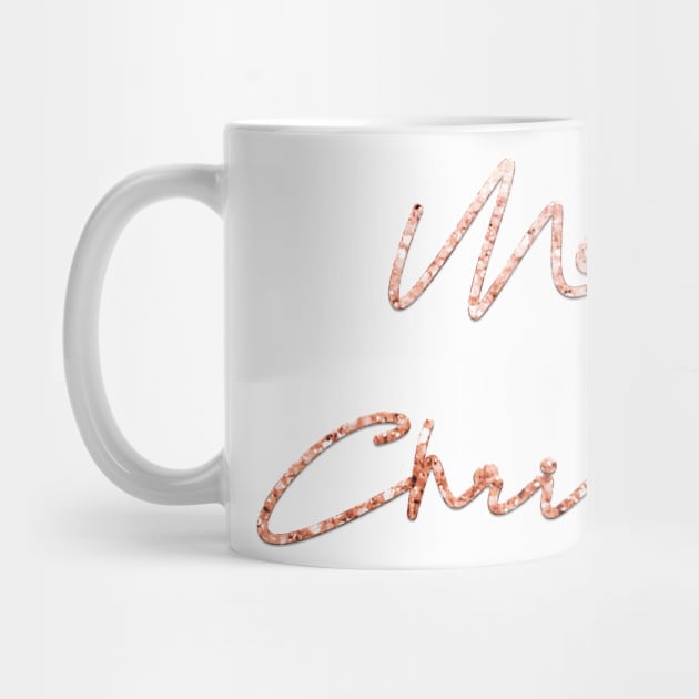 Merry Christmas - rose gold by RoseAesthetic